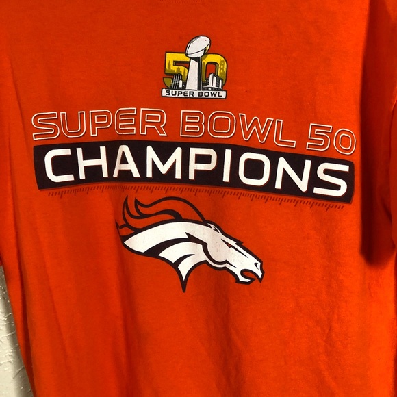 NFL Denver Broncos Super Bowl 50 Champions Shirt - Picture 3 of 6